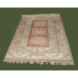 A large Turkish carpet size 9'6" x 6'6"