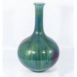 An art glass vase, 40cm tall