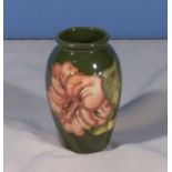 A small Moorcroft vase, 10cm tall