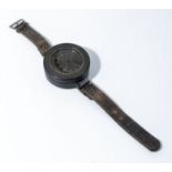 A German WWII wrist compass, Armbandkompas AK 39, werk no. 12161, FI 23235. Found on Biggin Hill