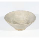 Song Dynasty Celadon glazed tea cup signed, 9.5cm dia.