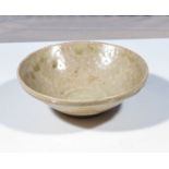 Song Dynasty Celadon glazed tea bowl. 9.5cm dia.