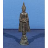 Nepalese bronze Buddha (19thc) 22cm tall