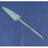 Luristan bronze spear point, 27cm long