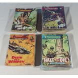 36 vintage Commando comics 389-586 1/- & 5p
