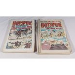 27 vintage Hotspur comics 1970