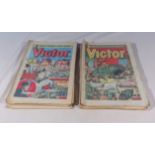 30 vintage Victor comics 1976