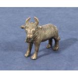 An Indian sacred bull (Nandu) gold weight