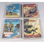 34 vintage Commando comics 18p & 16p 1982