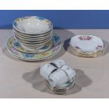 A part tea set and dinner ware