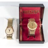 Two gent's wrist watches, Sekonda and Felea