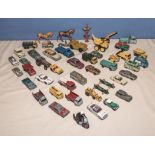 A large collection of diecast vehicles