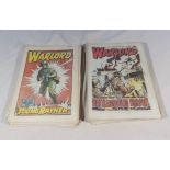 35 vintage Warlord comics 1985 5th Jan - 7th Sept