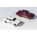 Two Corgi diecast models Lotus Cortina and a Lotus Cortina Police car