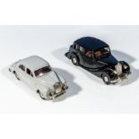 Two Lansdowne diecast model cars, 1954 Triumph Renown and a LD 3MG Magnette