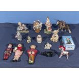 A collection of collectable items