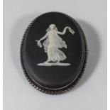 A Wedgwood brooch