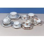 Two part china teasets