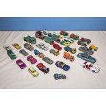 A large collection of diecast vehicles