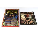 2 Vols Traditional Knitting by Sheila McGregor and the Traditional Sweater Book by Madeline