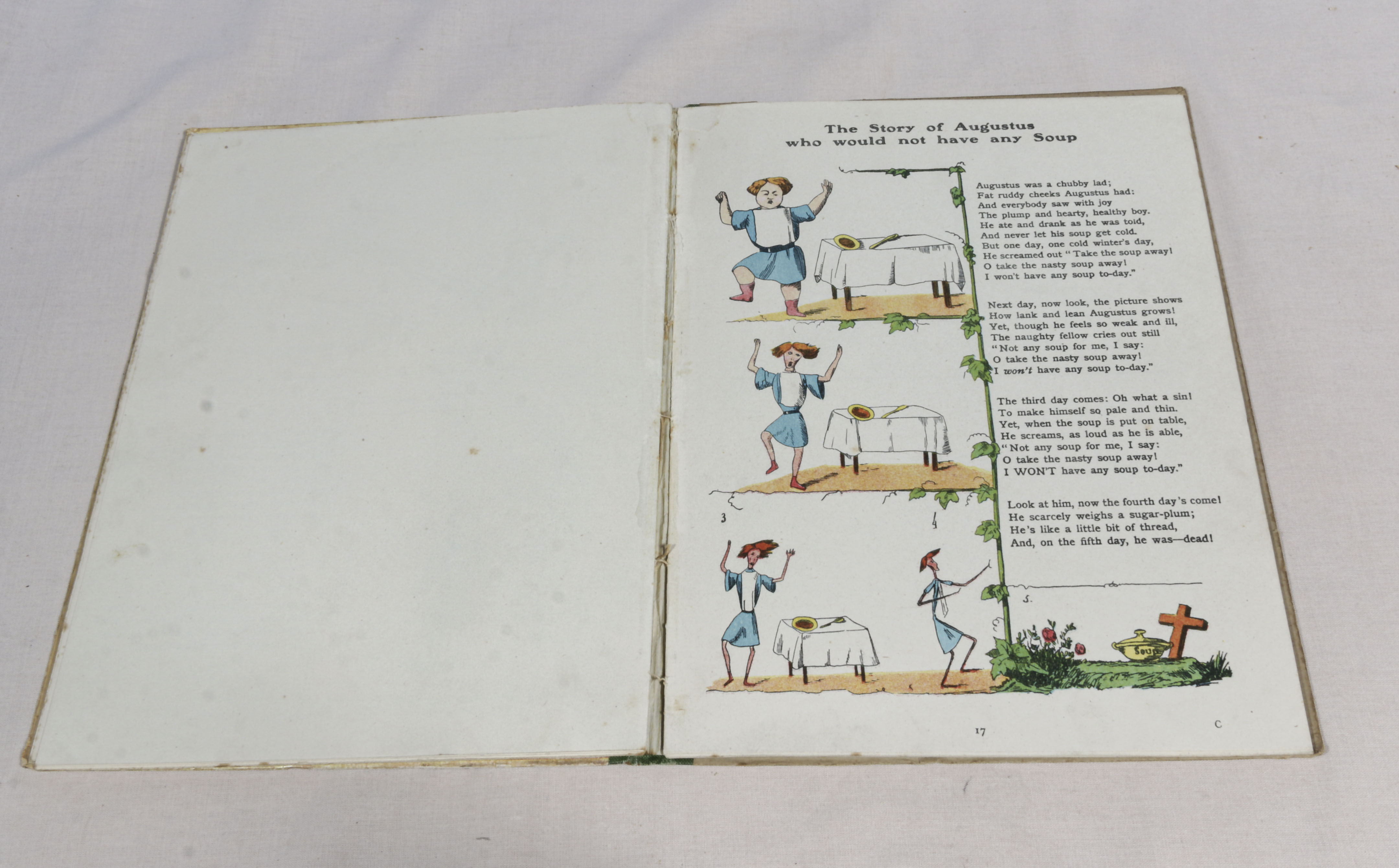 Struwwelpeter, Merry Stories and Funny Pictures. By Heinrich Hoffmann, Published by Blackie and Son. - Image 5 of 6
