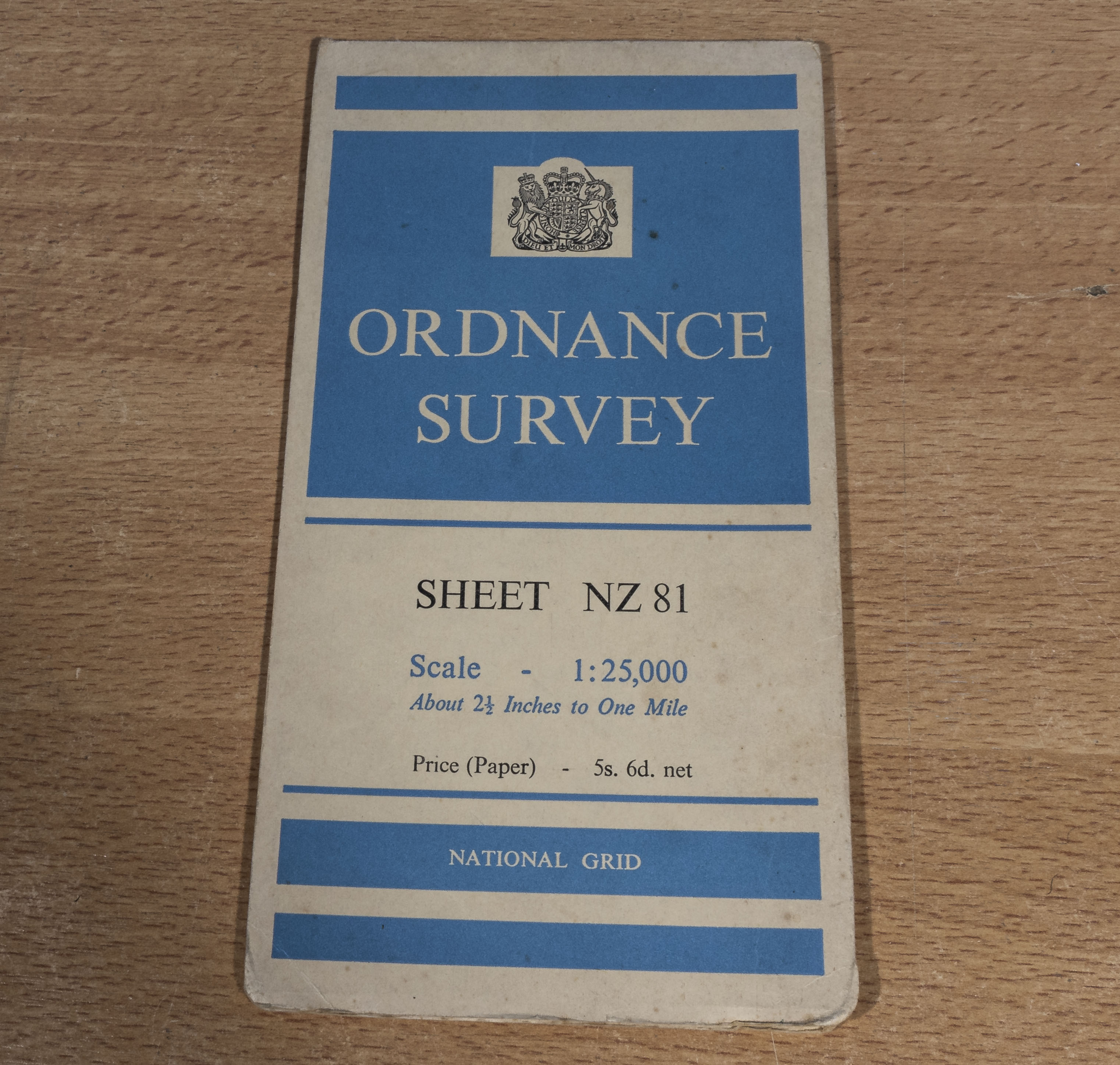 Four Ordnance Survey paper maps, Guernsey, North Yorkshire Moors, sheet NZ80 and sheet NZ81 together - Image 4 of 10