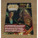 Dr Who official magazine. Marvel no.93. Oct. 65p, issued 1984. Clean copy.