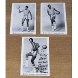 American basket ball photos, (stars of the game) Harlem Globetrotters ink signed cards for Dallas