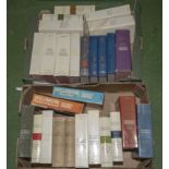 Two boxes of books relating to Winston Churchill and The Duke of Wellington, 27 books in all
