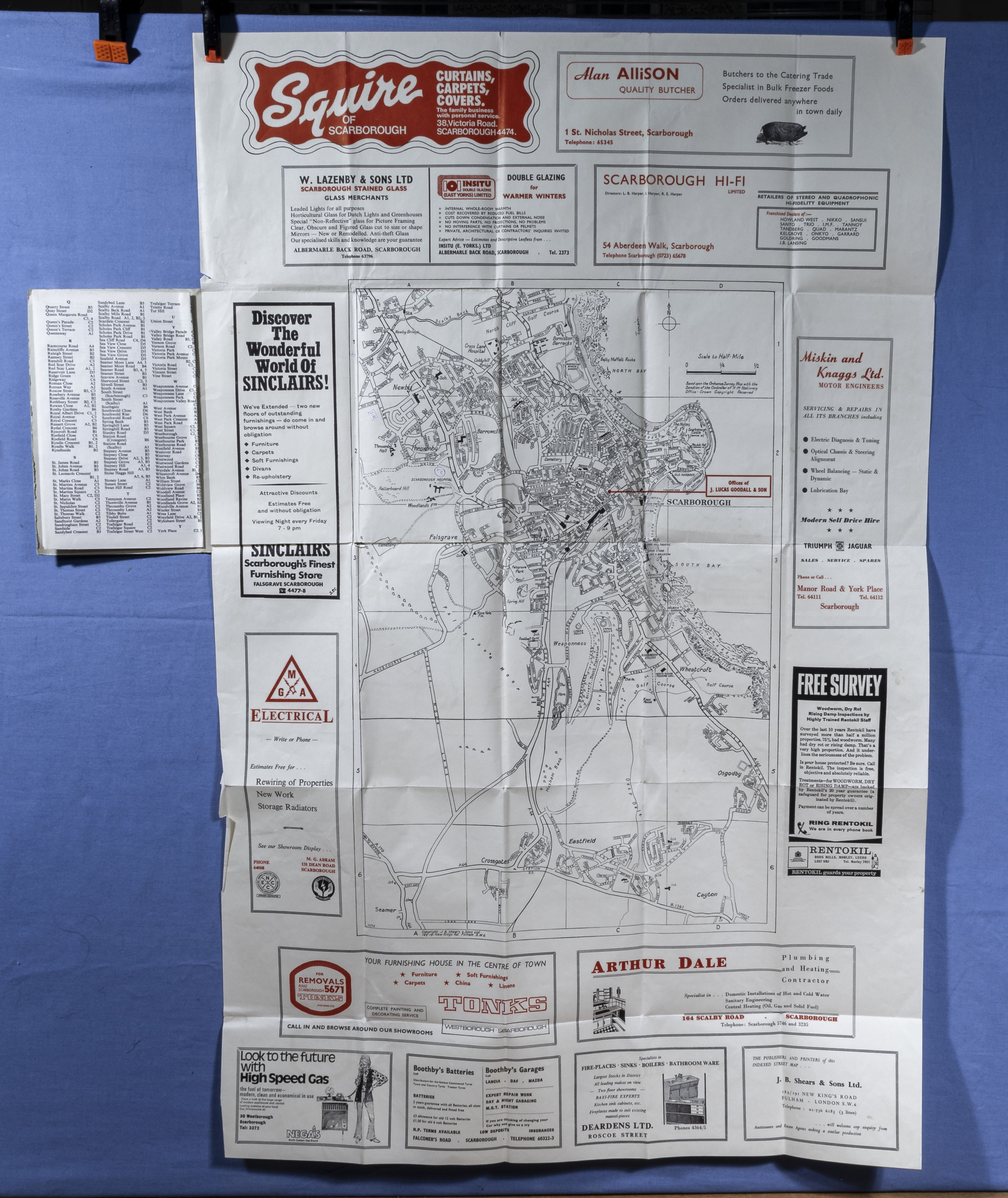 Four Ordnance Survey paper maps, Guernsey, North Yorkshire Moors, sheet NZ80 and sheet NZ81 together - Image 3 of 10