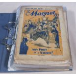 The Magnet Boy's magazine for the year 1936. (35 issues) bound in modern folder. Mainly featuring