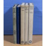 Five hardback books relating to engineering, concrete and steel structures