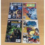 Three Marvel comic books - Hulk Wolverine Six Hours Jones Kolins PG 1 of 4 (Can). Nick Fury Agent of