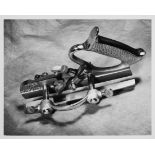 Photograph depicting a plough, a cabinet maker's tool. West Ham Camera Club monthly competition,