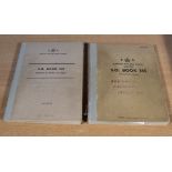 Medical student interest archive material hospital consultants hand written record books. (s.o.