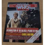 Dr. Who official magazine no.86 march issue 1984. The magazine of time and space.