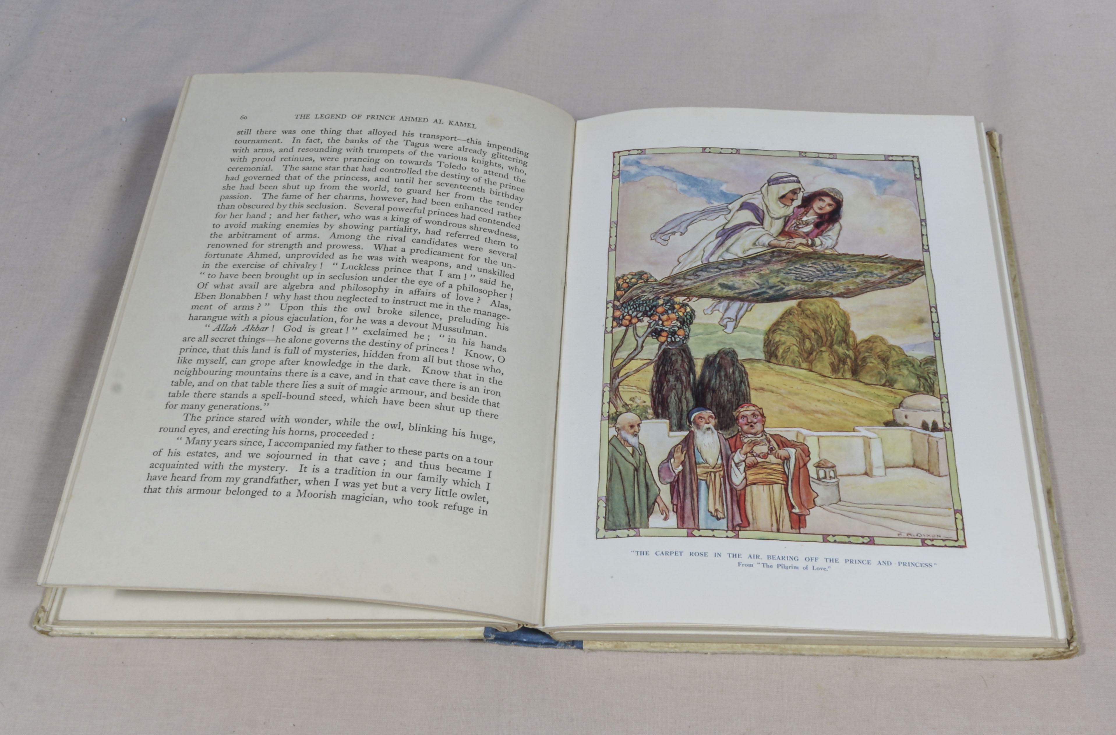 Washington Irving, tales of the Alhambra, selected and abridged, illustrated by Arthur A. Dixon - Image 8 of 10