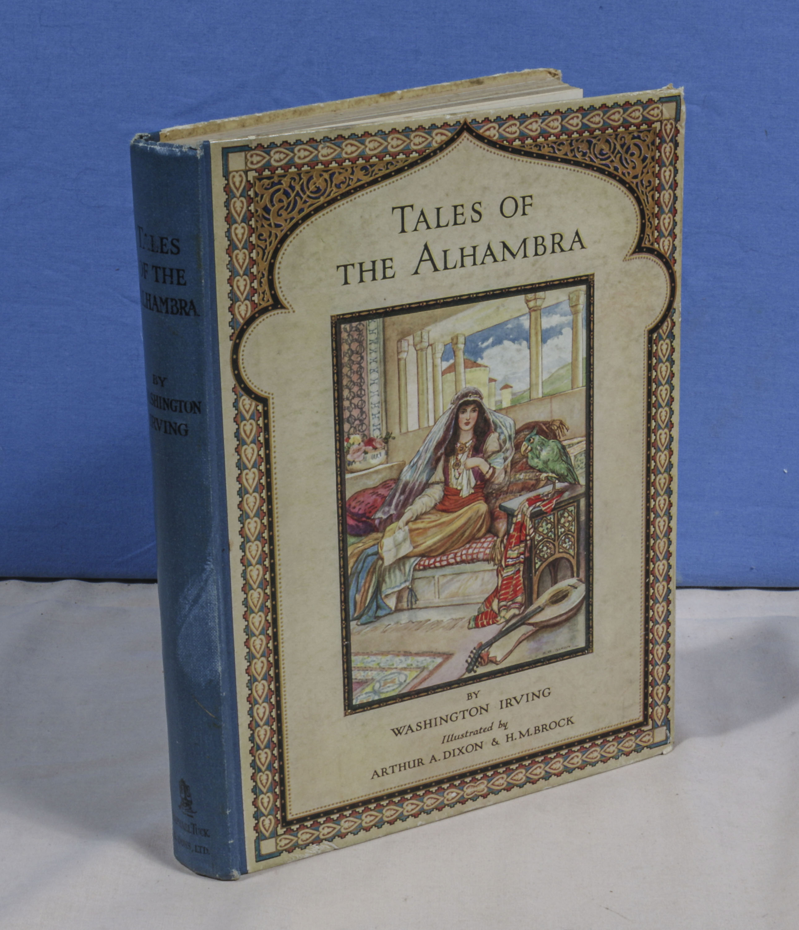 Washington Irving, tales of the Alhambra, selected and abridged, illustrated by Arthur A. Dixon