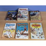 A collection of children's annuals, Topper, Beano, Beezer and others