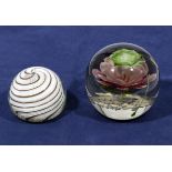Two Caithness paperweights
