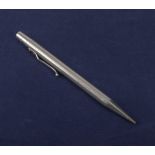 Yard-o-Led vintage silver pencil 5" long model platinine reg no 422767