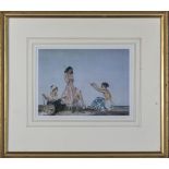 A framed William Russel Flint print