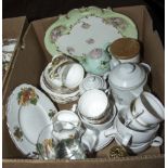 A box of table ware