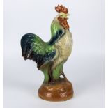 A large pottery cockerel