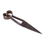 Antique sheep shearing scissors by Robert Sorby, Sheffield