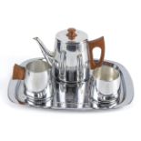 A Sona tea set and tray