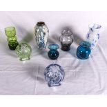 A quantity of art glass