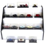 A collection of Oxford diecast model cars