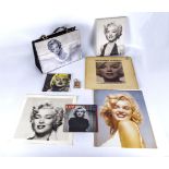 Marilyn Monroe handbag, pictures and Remember Marilyn PYE LP record