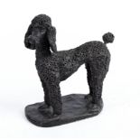 Ann Bushell foundry cast bronze artist proof poodle #1/1 13cm tall